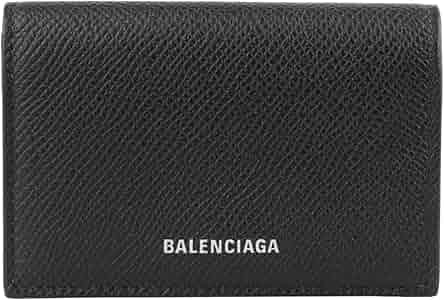 バレンシアガ BALENCIAGA 558208 レザー ブラック 三つ折り財布 BALENCIAGA バレンシアガ 黒 ブラック ロゴ 三つ折り コンパクト